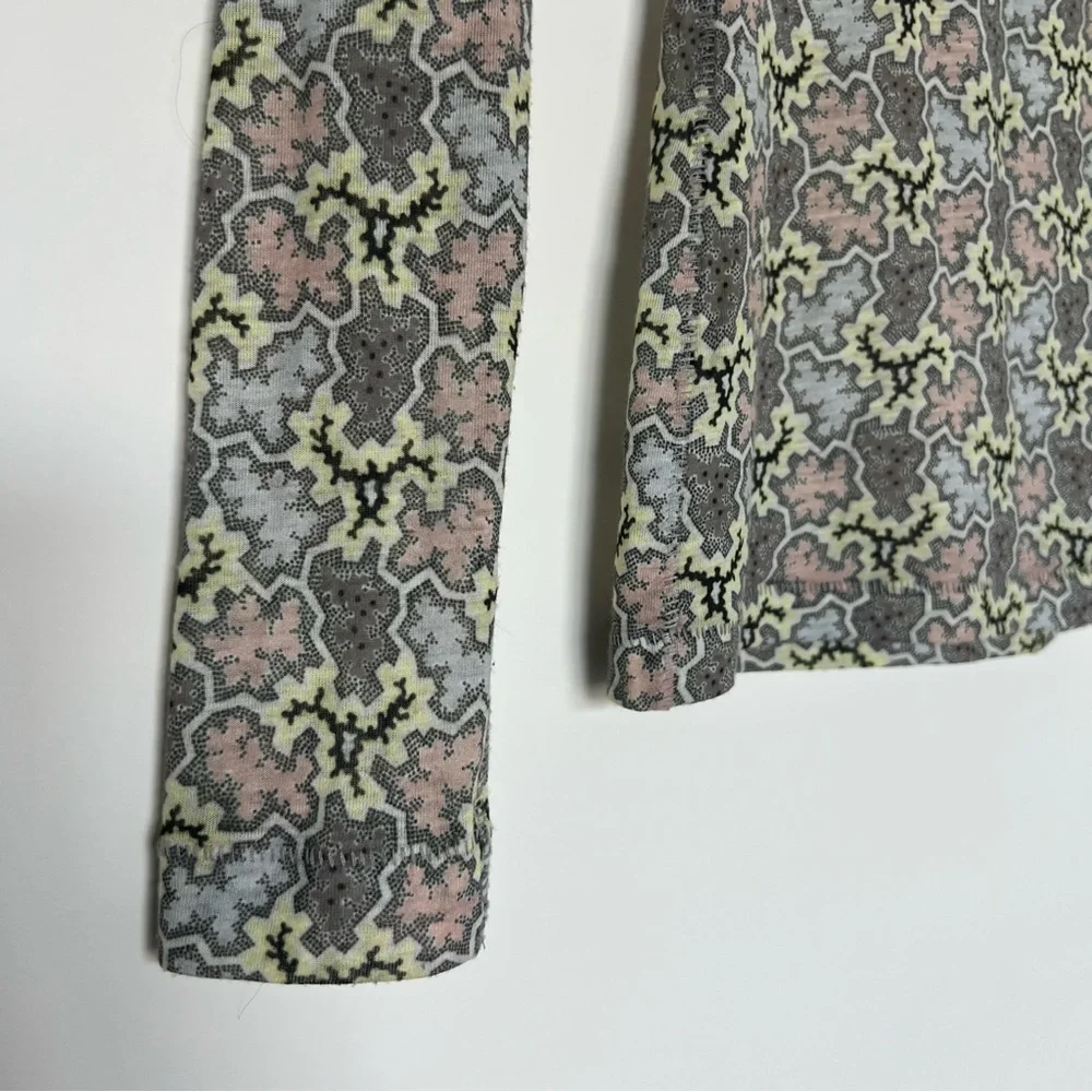 rag & bone Long Sleeve Tissue Top